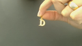 Dijes Fancy letras with zirconia 10k Zirconia Weight 0.88g