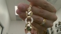 Manillas de mujer set Fancy byzantine con leopardos 10k Zirconia Size size 7.5in Weight 11.6g