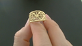 Anillos de mujer Fancy tallado 10k Size Size 8 Weight 2.50g