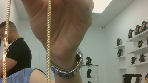 Cadenas franco Fancy franco 10k Size 22in 2,2mm Weight 6.8g