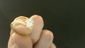 Anillos de compromiso Mujer Fancy doble with solitario 10k Zirconia oval big Size size 7 Weight 2,71g