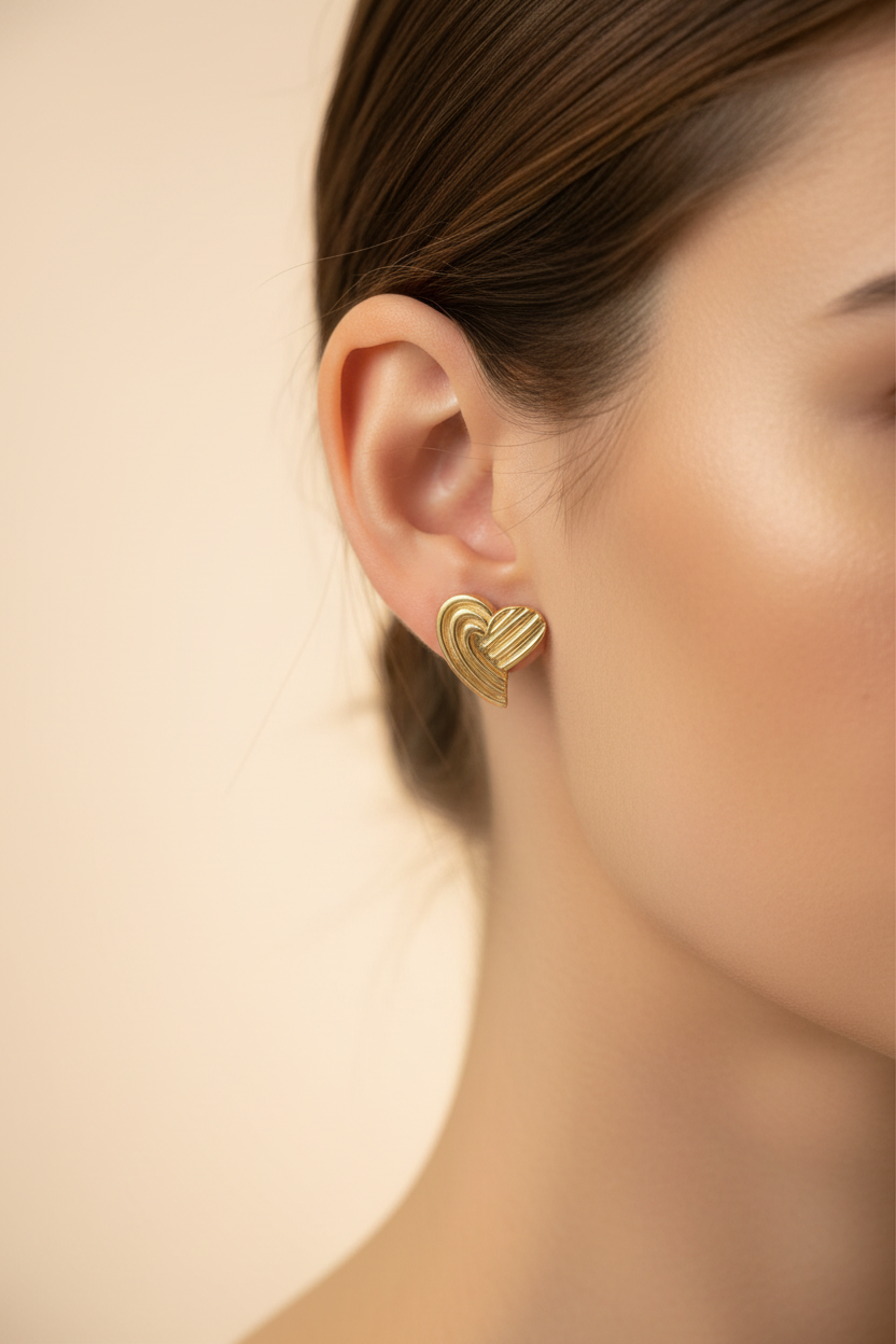 Pendientes corazones