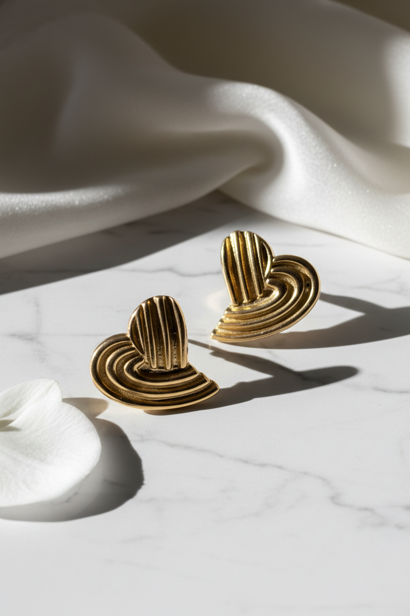 Pendientes corazones