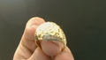 Anillos de hombre Fancy tallado 10k Zirconia small Size Size 11.5 Weight 6.29g