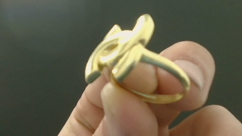 Anillos de mujer Fancy logo 10k Size Size 6