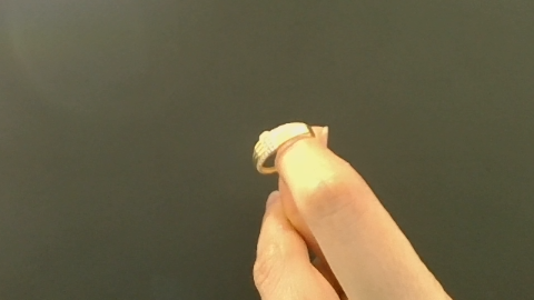 Anillos de mujer fancy sencillo tallado with zirconia 10k Zirconia small Size Size 9 Weight 1.21g