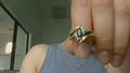 Anillos de compromiso Mujer Fancy with blue stone 10k Blue stone Size Size 7 Weight 2.9g